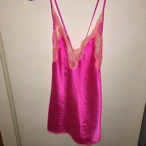Hot Pink Victoria's Secret Camisole Nightgown